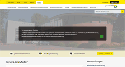 Desktop Screenshot of maeder.at